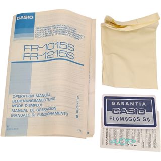 CALCULADORA CASIO 10-DIGIT FR-1015S