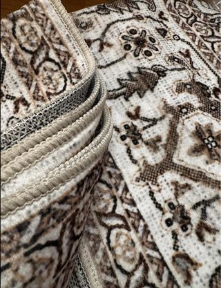 Tappeto Salotto Vintage Beige e Marrone