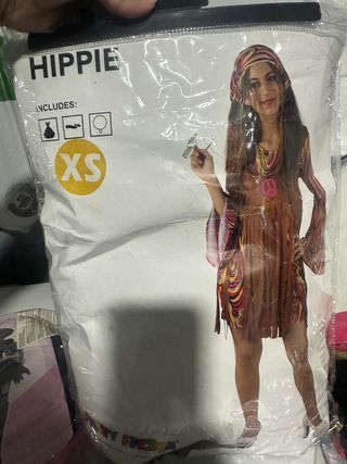 Disfraz Hippie Party Fiesta Talla XS
