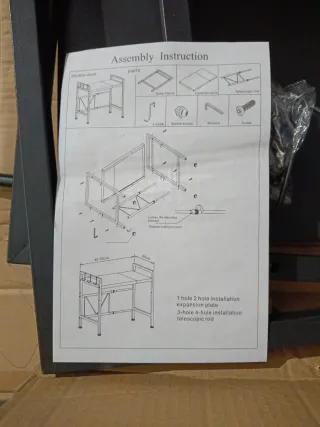 Estante de cocina doble