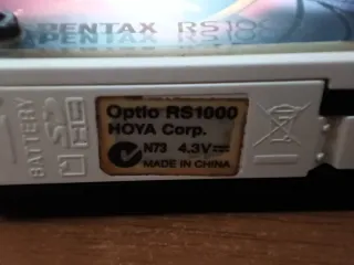 Pentax Optio RS1000 Fotocamera Digitale Barcellona