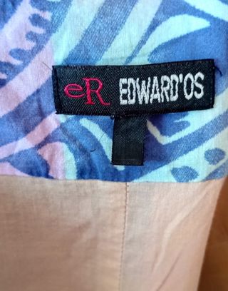 Vestido patchwork multicolor tirantes