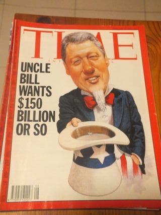 REVISTA TIME. LOTE DE 13 EJEMPLARES, 3 MESES. 1993
