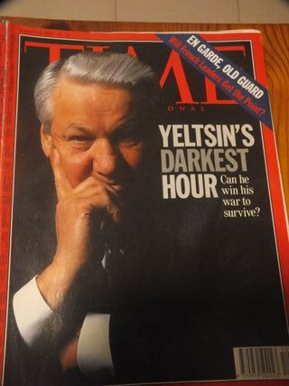 REVISTA TIME. LOTE DE 13 EJEMPLARES, 3 MESES. 1993