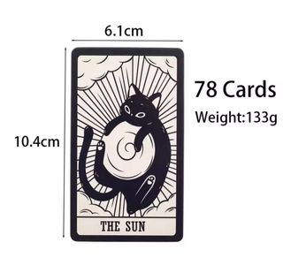 Baraja Tarot Dark Cats 78 Cartas Precintada