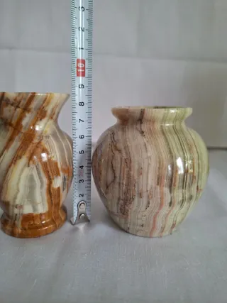 JARRONES DE MÁRMOL VINTAGE onix ónice