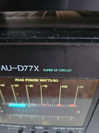 Amplificador Sansui AU-D77X Hi-Fi súper circuit CF