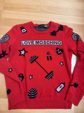 Jersey Moschino Rojo