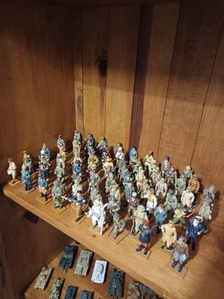 Colección 76 Soldados Plomo + Fascículos