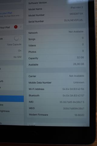 Apple iPad mini 2 32GB Wi-Fi + Cellular