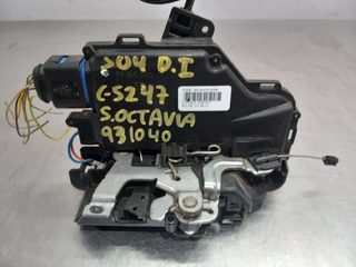 CERRADURA PUERTA DELANTERA IZQUIERDA SKODA OCTAVI