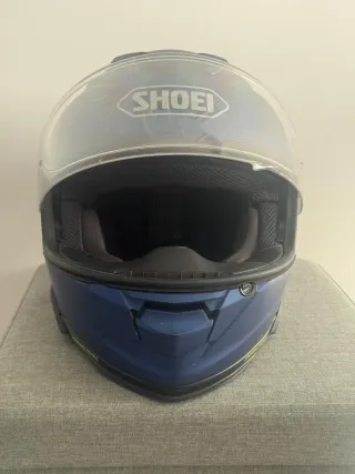 Casco Moto Shoei Azul