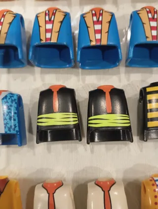 Playmobil Lote Torsos Piratas Belén