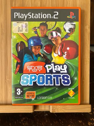 Tris giochi Eye Toy Play + videocamera PS2