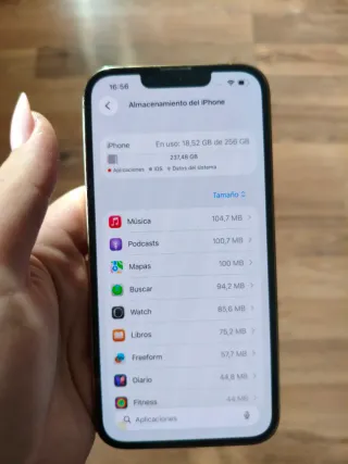 iPhone 13 Pro 256GB Dorado - Batería 100%
