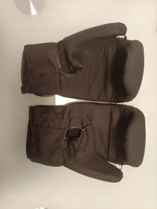 Guantes de boxeo Flintronic negros