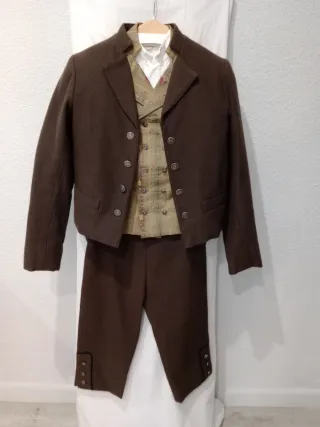 Traje Fallero Niño Marrón