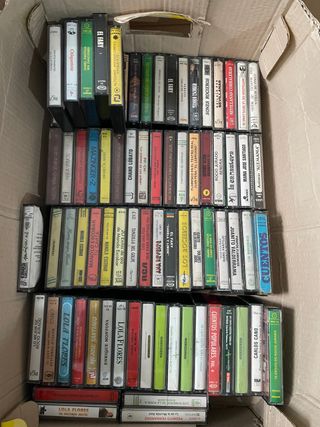 75 Cintas Cassette Varias: Infantil, Flamenco