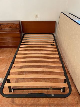 Somier plegable con patas