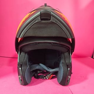 Casco Integral modular AXXIS FU406SV Storm SV orange Talla X