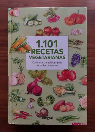 Pack de cinco libros vegetarianos/ veganos