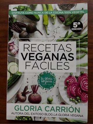 Pack de cinco libros vegetarianos/ veganos