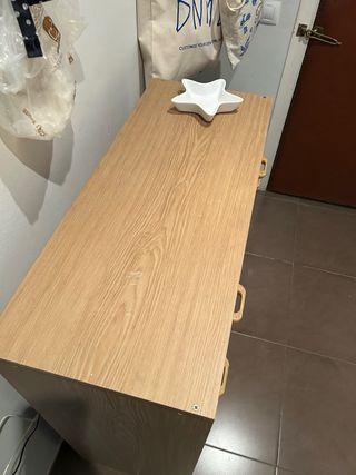 Mueble zapatero para entrada de madera