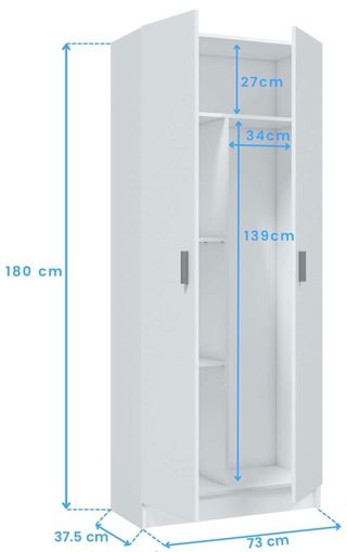 Despensero/Escobero Blanco | Como nuevo