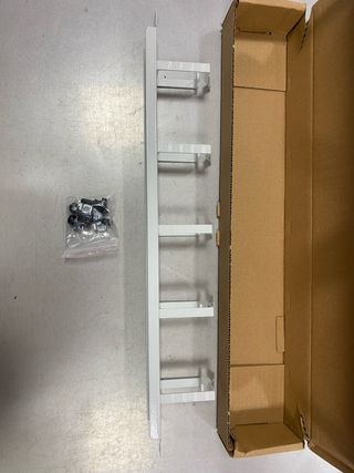 DIGITUS Panel Gestión Cables 1U 5 Soportes