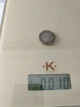 Moneda 2 Pesetas Alfonso XII 1882