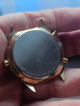 Pulsar Seiko Racing Chronograph Oro/Plata