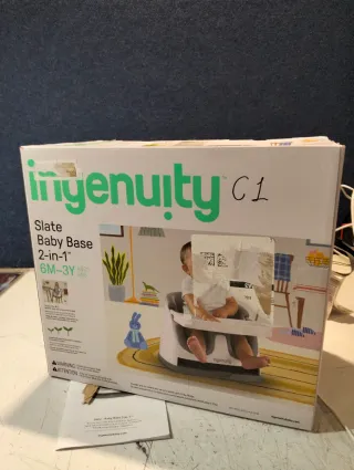 Ingenuity Baby Base 2en1 Pizarra Elevador