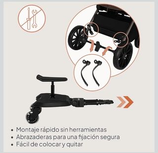 Buggy Board Patín Carro Bebé