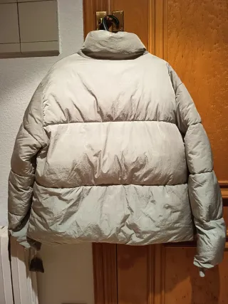 Chaqueta anorak señora beige