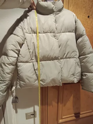 Chaqueta anorak señora beige