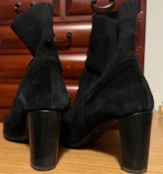 Botines Carolina Herrera Negros