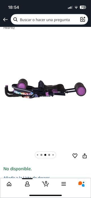 Silla de paseo Daisy Chain para muñecas