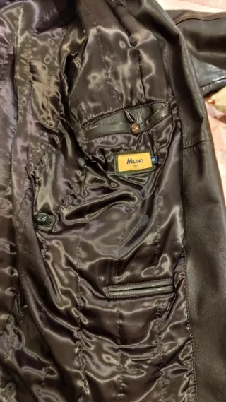 Casaco Pele Genuína Milano Oro Castanho m