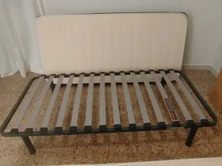 Somier metálico con patas