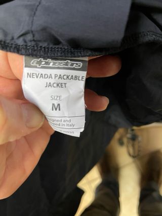 Chaqueta cortavientos Alpinestars Negra/Gris