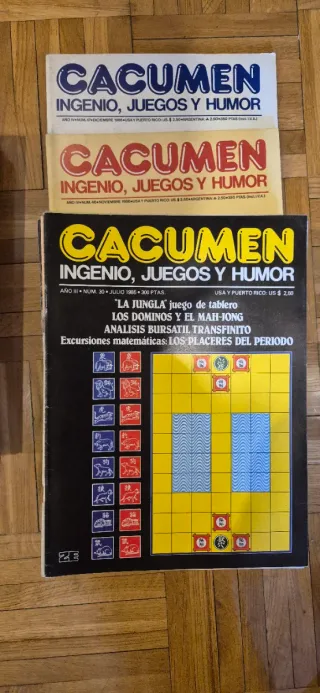 Revistas Cacumen COMPLETAS