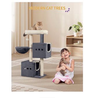 Arbol para gatos. Marca Hzuaneri. MS10018SGV1.