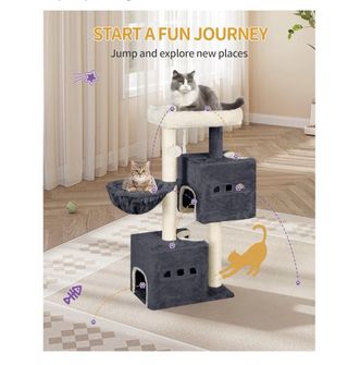 Arbol para gatos. Marca Hzuaneri. MS10018SGV1.