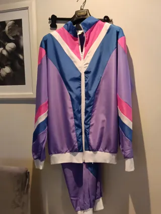 Chaqueta y Pantalón chándal retro M L