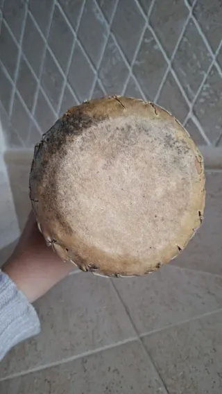 Bongo tamburo decorato