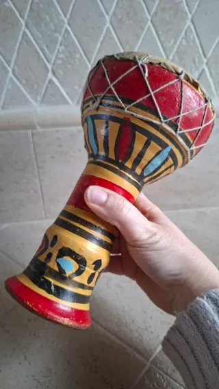 Bongo tamburo decorato