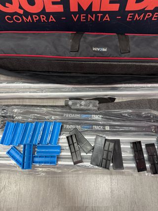 PROAIM Trípode Profesional de Aluminio Recto y Res