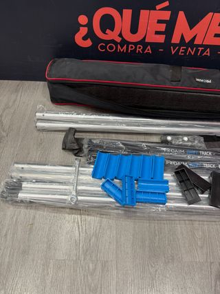 PROAIM Trípode Profesional de Aluminio Recto y Res