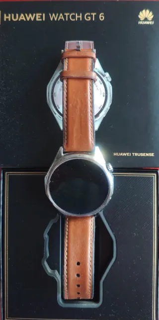 4 smarwatch. Huawei Watch GT 6 Plata -  Nuevo. Con