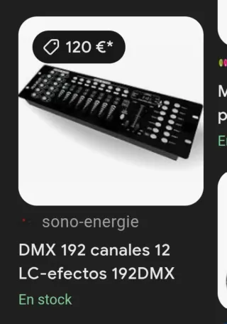 Consola DMX 192 canales LC-efectos